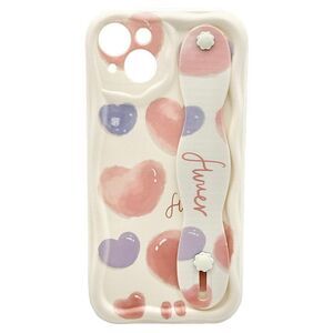 iPhone 15 Cute Aesthetic Case with Wristband